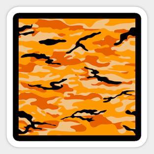 Camo Seamless Pattern Sticker